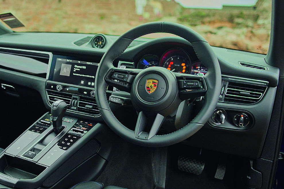 Porsche Macan Steering Wheel Section | James Walker | Hand Picked Magazine
